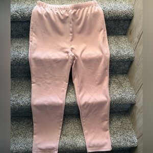 SHEIN Blush Satin Trousers